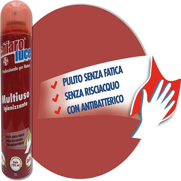Spray igienizzante multisuperficie