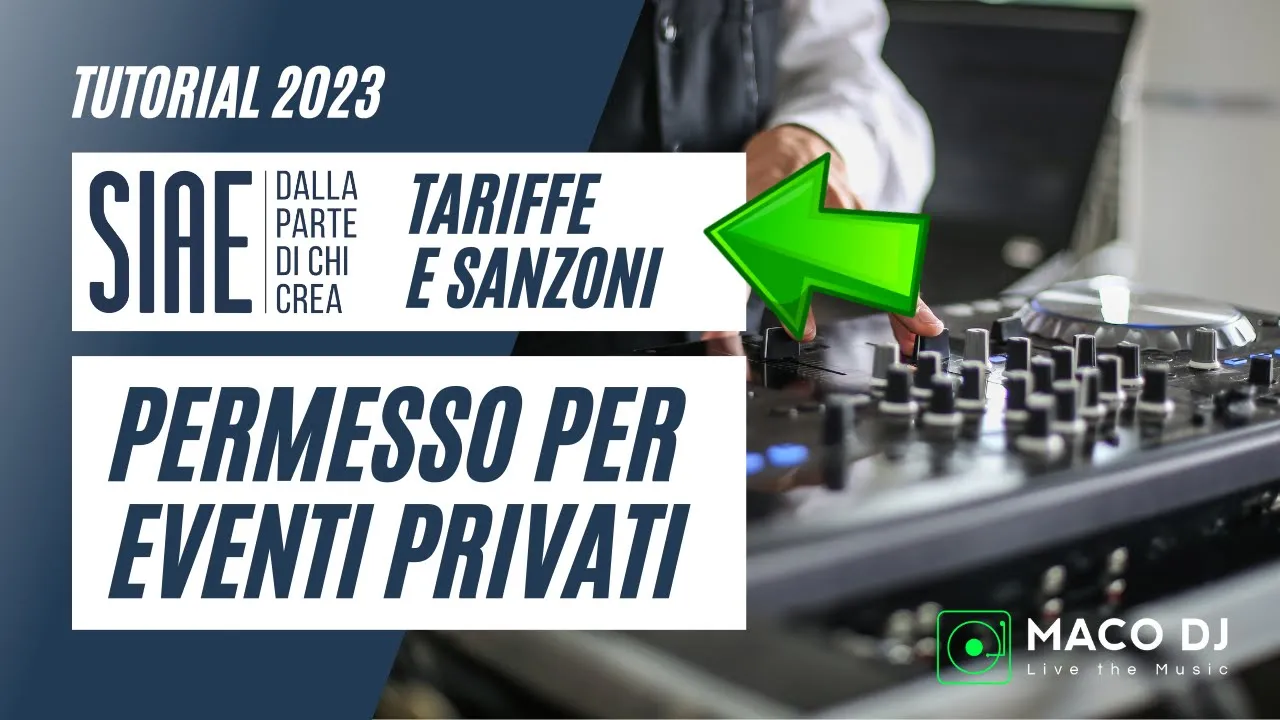 Tutorial per DJ - Tutorial SIAE